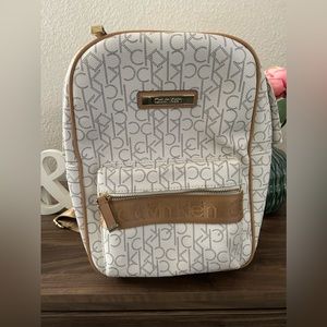 Calvin Klein monogram backpack